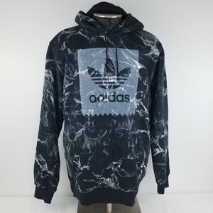 Mens Adidas Marble Hoodie